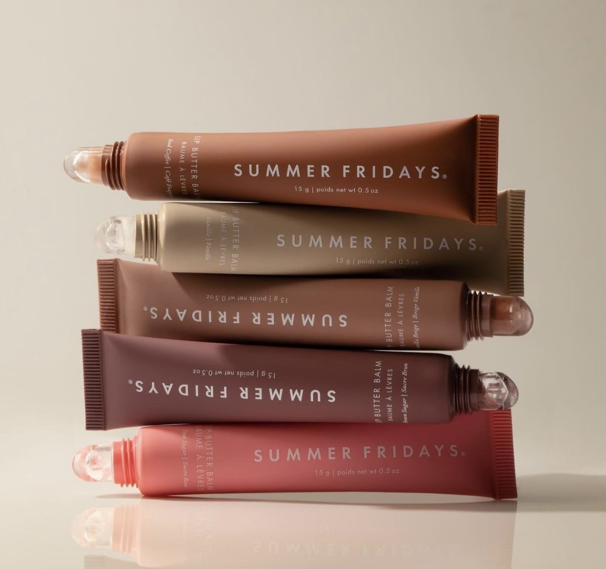 Summer Fridays Lip Butter Balm — los 6 tonos originales