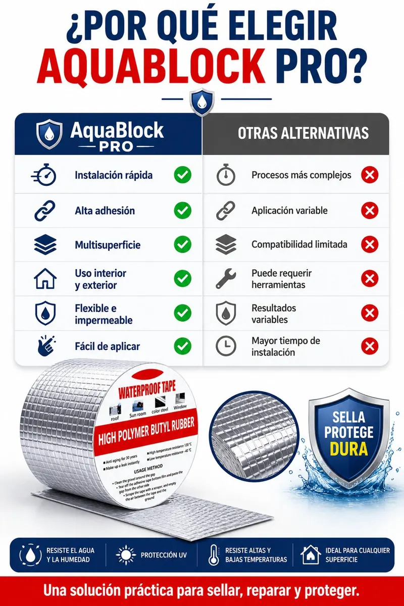 Por qué elegir AquaBlock Pro frente a otras alternativas