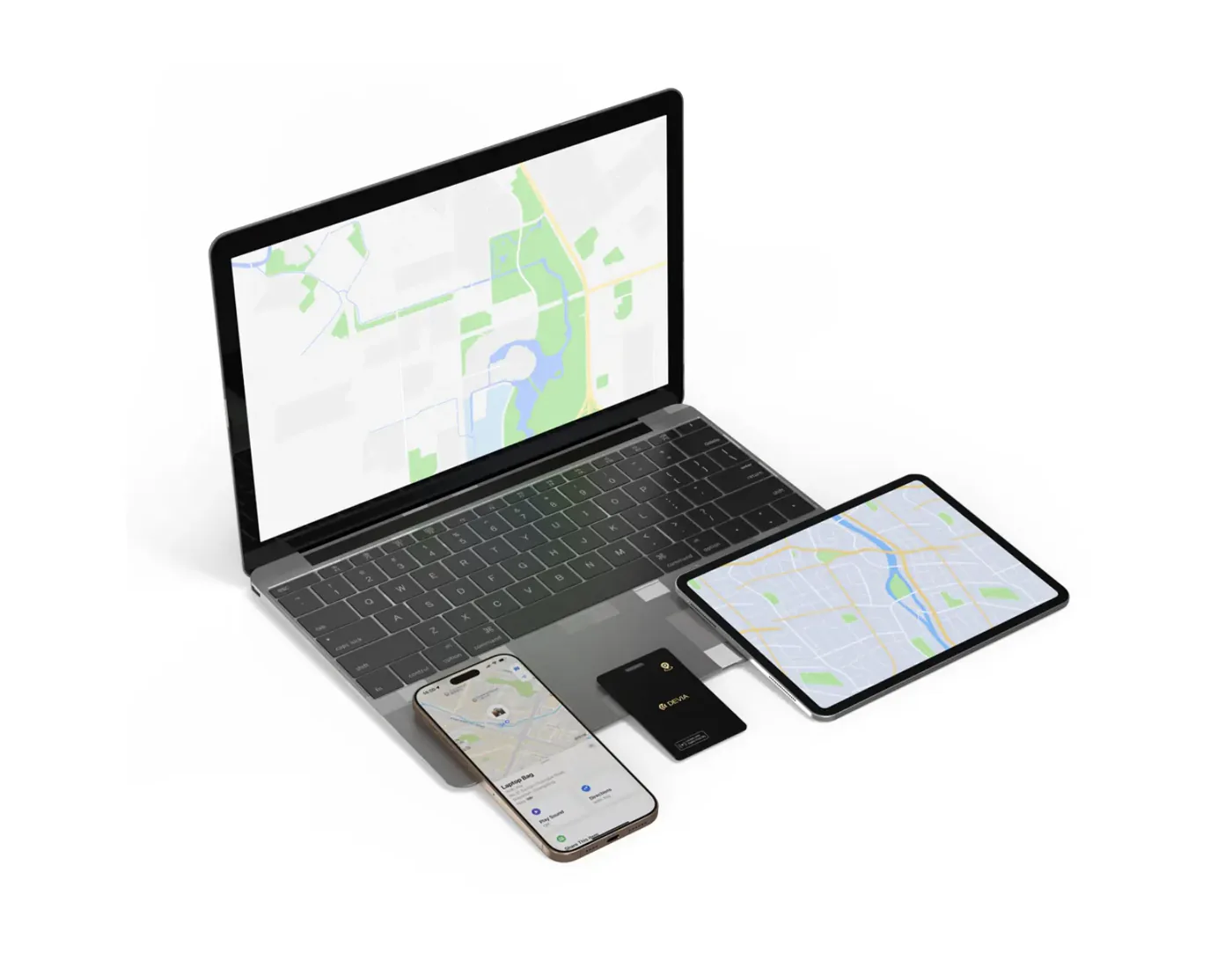 Devia Lite Tag rastreada desde MacBook, iPad e iPhone con la app Encontrar