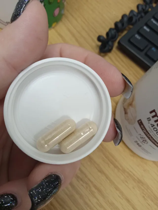 Frasco de Lion's Mane recibido en casa por una clienta