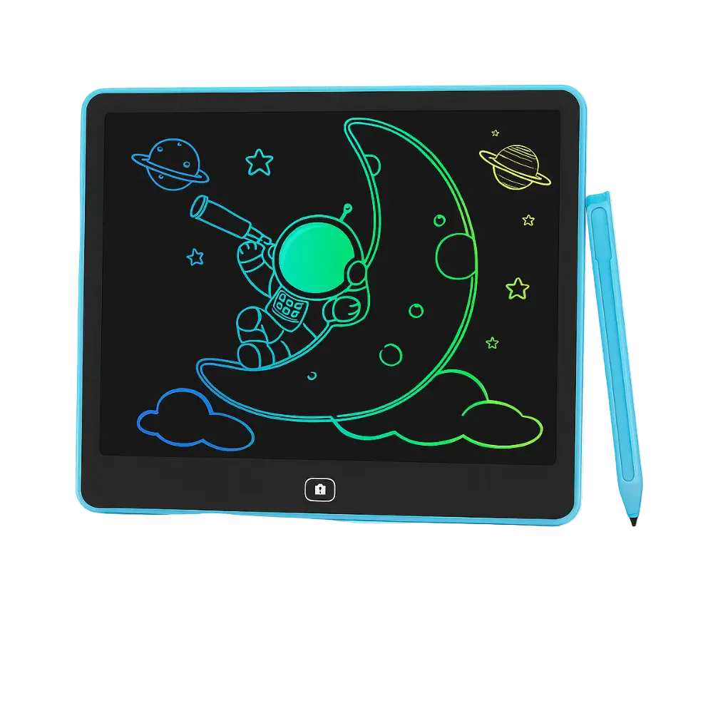 Tablet LCD 16" para Dibujar y Escribir — Color: Celeste